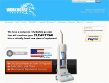 Tablet Screenshot of cleartrak.com